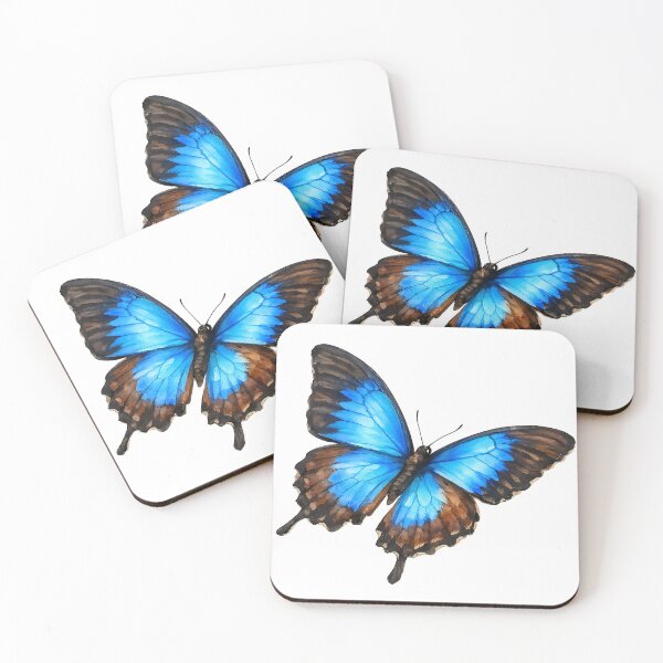 Item preview, Ulysses Butterfly Watercolour Illustration designed and sold by Jaruart.
