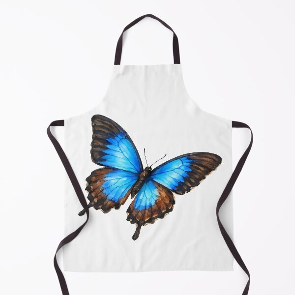 Aperçu de l'œuvre Ulysses Butterfly Watercolour Illustration créée et vendue par Jaruart.