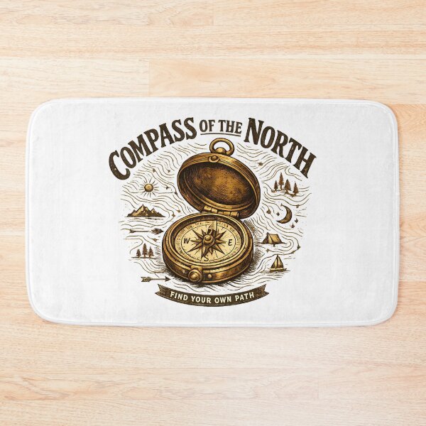 Item preview, Compass of the North Vintage Navigation Adventure designed and sold by rp-art.