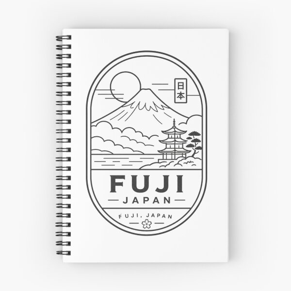 Item preview, Fuji, Japan – Monochrome Vintage Badge Logo Design designed and sold by Jandedan.