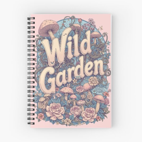 Item preview, Wild Garden Retro Psychedelic Mushroom Poster  designed and sold by Skyrocketz.