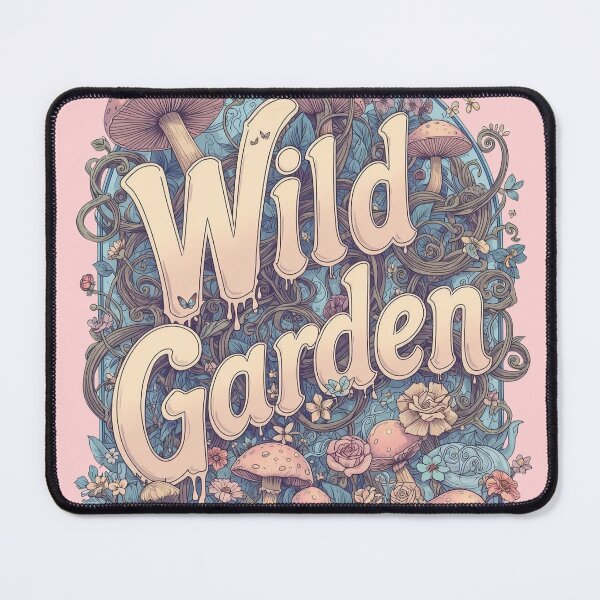 Item preview, Wild Garden Retro Psychedelic Mushroom Poster designed and sold by Skyrocketz.