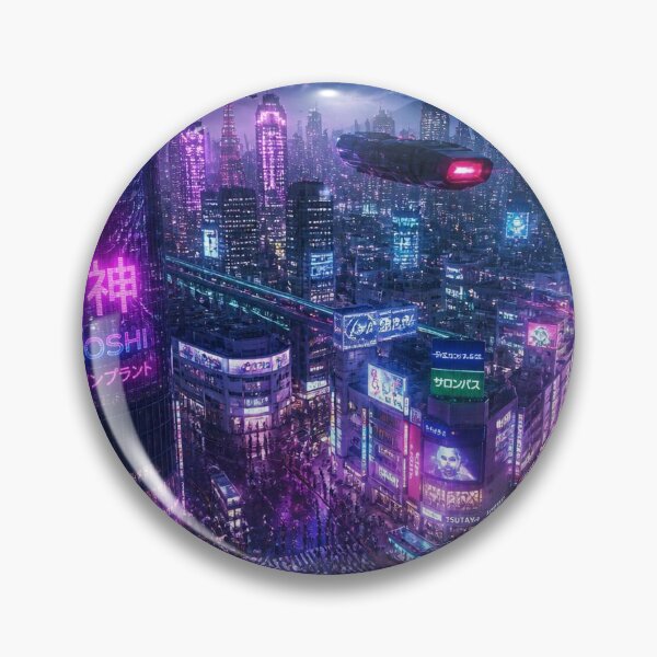 Item preview,  Tokyo 2150 | Neon Cyberpunk Skyline | Futuristic Japan designed and sold by NSAstore.