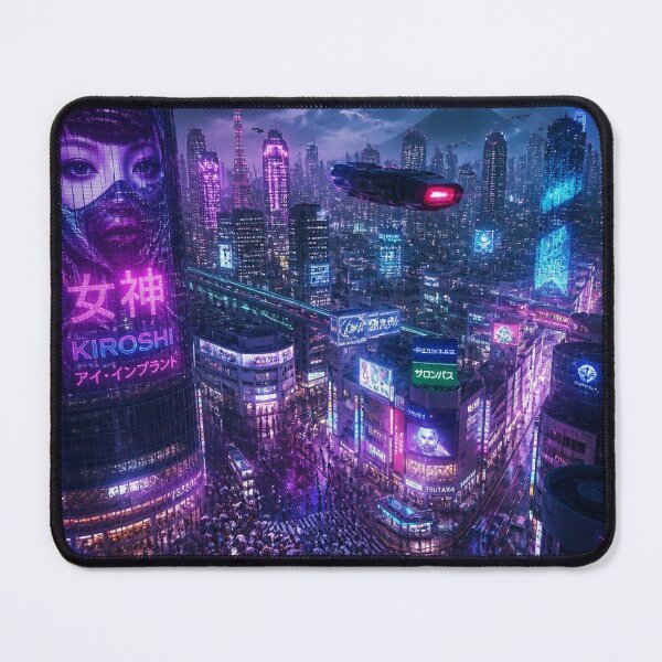 Item preview, Tokyo 2150 | Neon Cyberpunk Skyline | Futuristic Japan designed and sold by NSAstore.