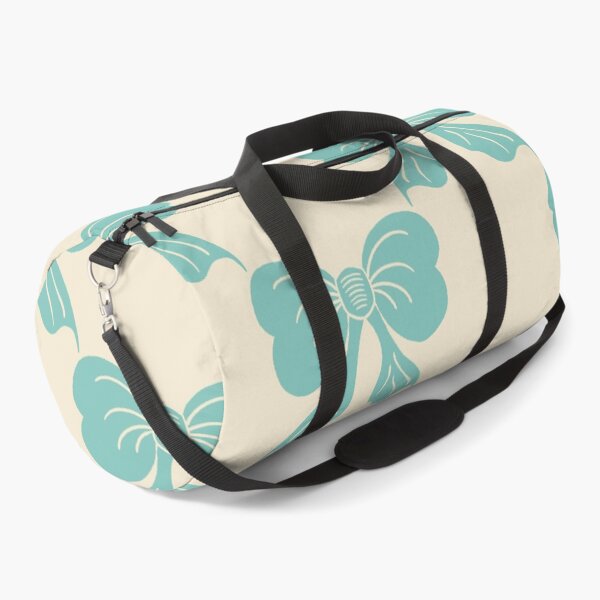 Item preview, Large Fresh Coquette Bow Toile Mint Cream Pattern designed and sold by DColourMuse.