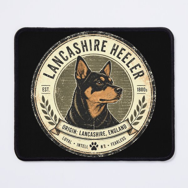 Item preview, Vintage Lancashire Heeler Heritage Badge designed and sold by Abidel.