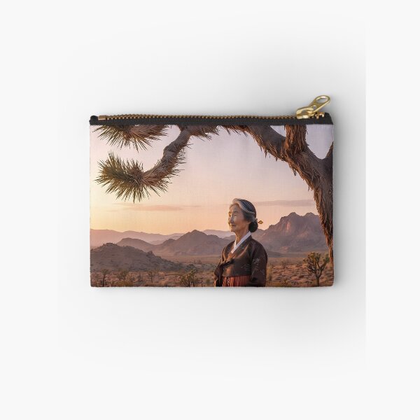 Item preview, Desert Dreamer: A Hanbok's Silence in Joshua Tree designed and sold by SOOstudio73.