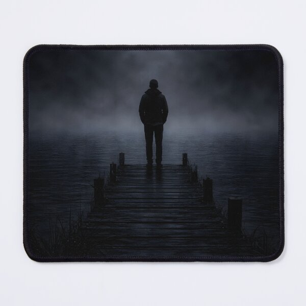 Item preview, Standing at the Edge of Silence – Melancholy 208 designed and sold by Capone-Gallery.
