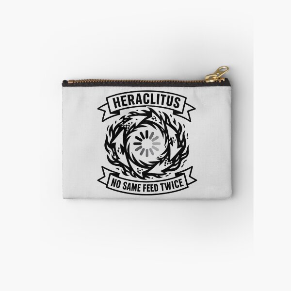 Item preview, No Same Feed Twice Cyberpunk Heraclitus Loading Fire designed and sold by MeaningIsUse.