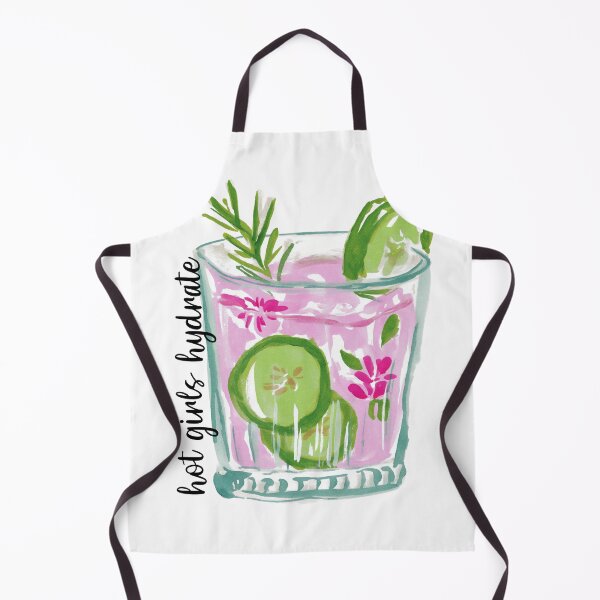 Item preview, Hot girls Hydrate watercolor drink designed and sold by Megan Jamison.