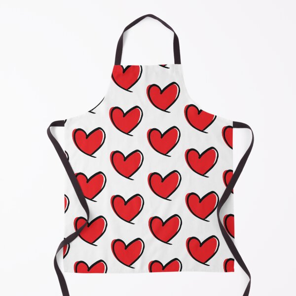 Item preview, Hand Drawn Red Heart with Black Outline designed and sold by GiaoCalonas.