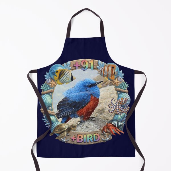 Item preview, +91BIRD BOB Logo: Beachside Marine Reef Isohiyodori Edition designed and sold by Plus91BIRD.
