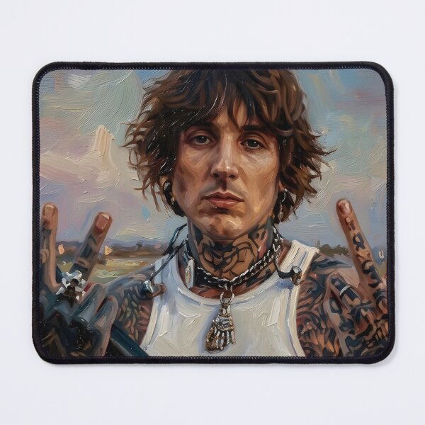 Item preview, Oliver Sykes Oil Painting designed and sold by maretsad.