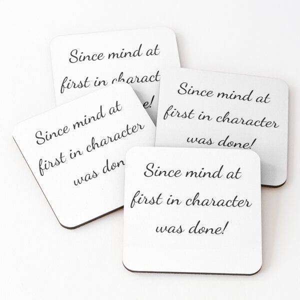 Item preview, “Since mind at first in character was done!” - handwriting black designed and sold by ariksworld.