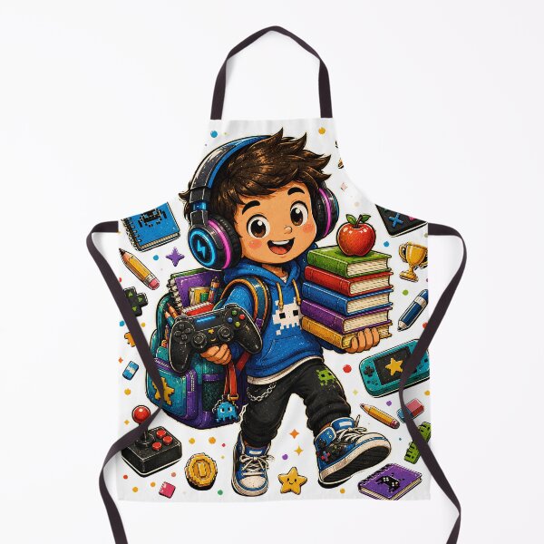 Item preview, Gaming Student T-Shirt, Gamer Back to School Gift, Cute Video Game Graphic Tee, Student Gamer Shirt, Kids Gaming Apparel designed and sold by Velnoxar.