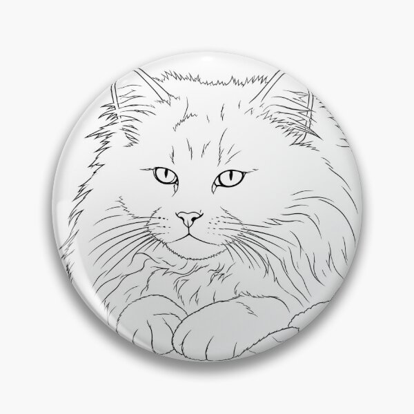 Item preview, Fluffy Cat designed and sold by chedam-studio.