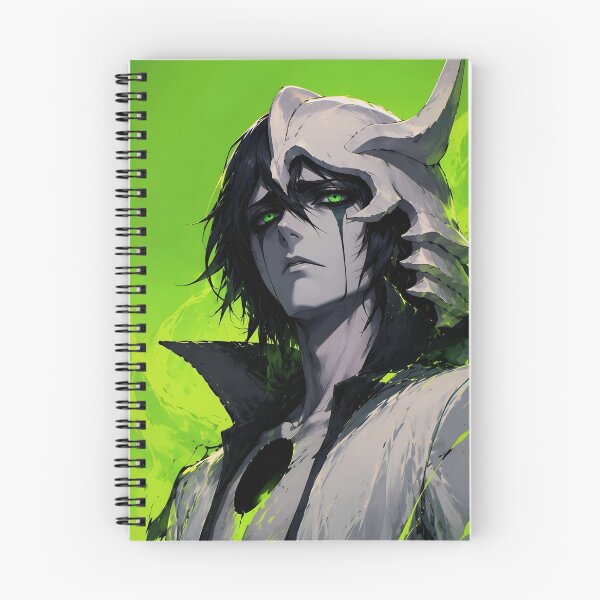 Item preview, Ulquiorra | Dark Horned Phantom Warrior | Emerald Spirit Anime Aesthetic Art Print designed and sold by Dyan4.