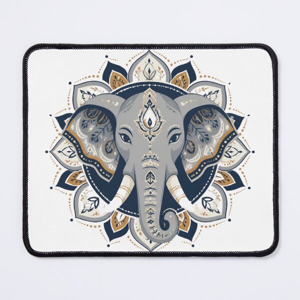 Item preview, Majestic Elephant Mandala designed and sold by Creative Owlet.