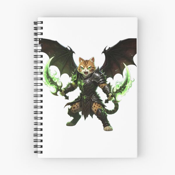 Item preview, The Shadow Demon Hunter - Epic Felis Nigripes Warrior designed and sold by ABYSSLAB.