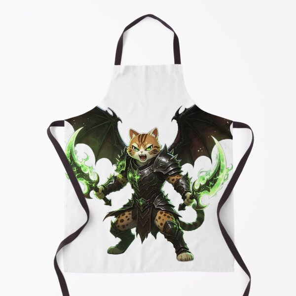 Item preview, The Shadow Demon Hunter - Epic Felis Nigripes Warrior designed and sold by ABYSSLAB.
