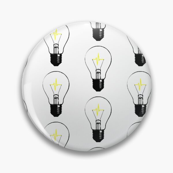 Item preview, Light Bulb Idea Waveform Art designed and sold by GiaoCalonas.