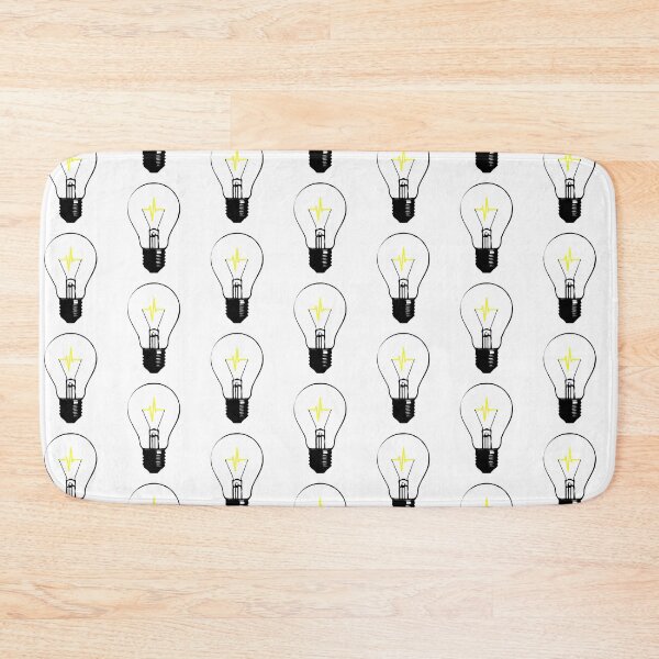 Item preview, Light Bulb Idea Waveform Art designed and sold by GiaoCalonas.