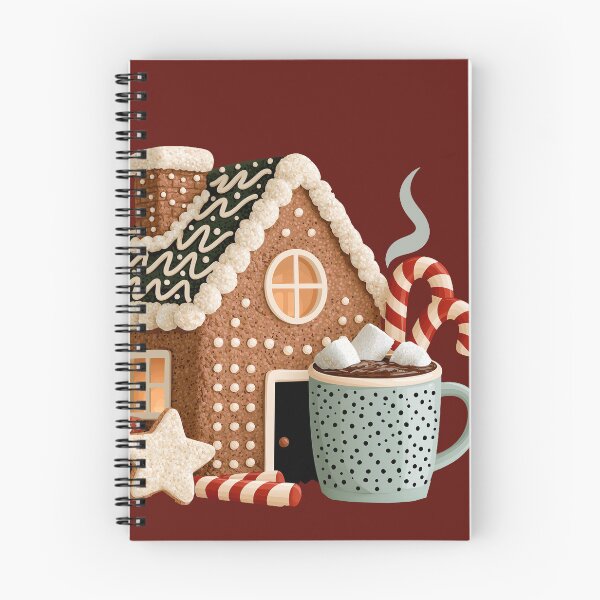 Item preview, Cozy Christmas Gingerbread House and Hot Chocolate designed and sold by colorful-white.