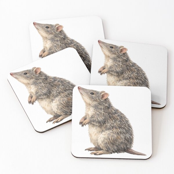 Item preview, Quenda Bandicoot Watercolour Illustration designed and sold by Jaruart.