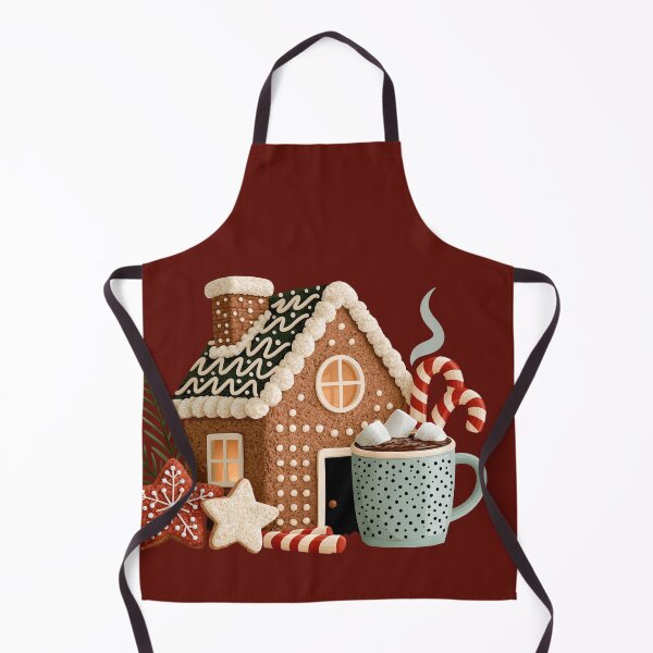 Item preview, Cozy Christmas Gingerbread House and Hot Chocolate designed and sold by colorful-white.