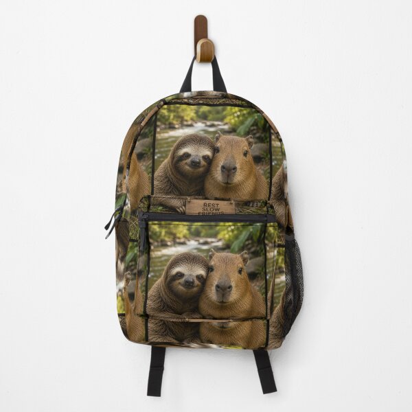 Item preview, Cute Sloth Capybara Best Slow Friends Animal designed and sold by BagFactoryUK.