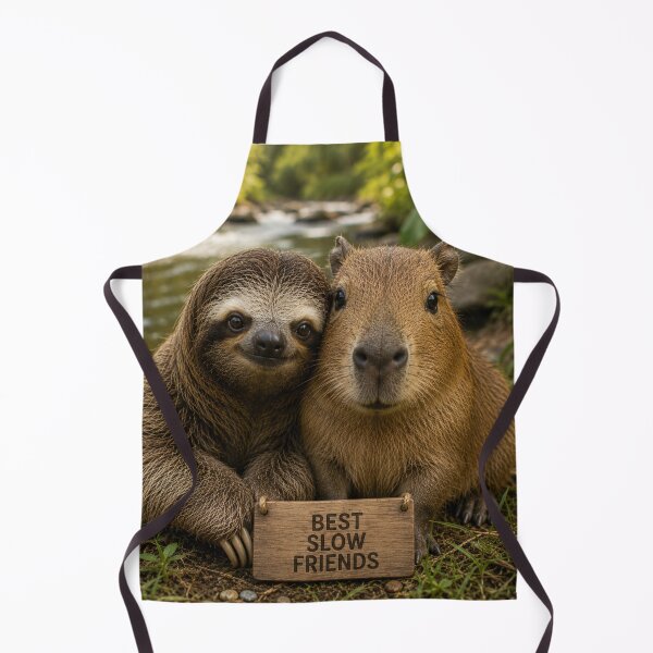 Item preview, Cute Sloth Capybara Best Slow Friends Animal designed and sold by BagFactoryUK.