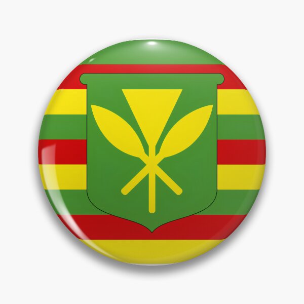 Item preview, Original Hawaiian Flag- Kanaka Maoli designed and sold by AlaskaExtreme.