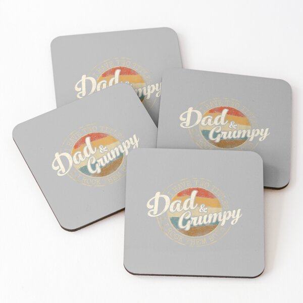 Item preview, I Have Two Titles Dad & Grumpy Vintage Stamp Fathers Day designed and sold by ArleneRowe.
