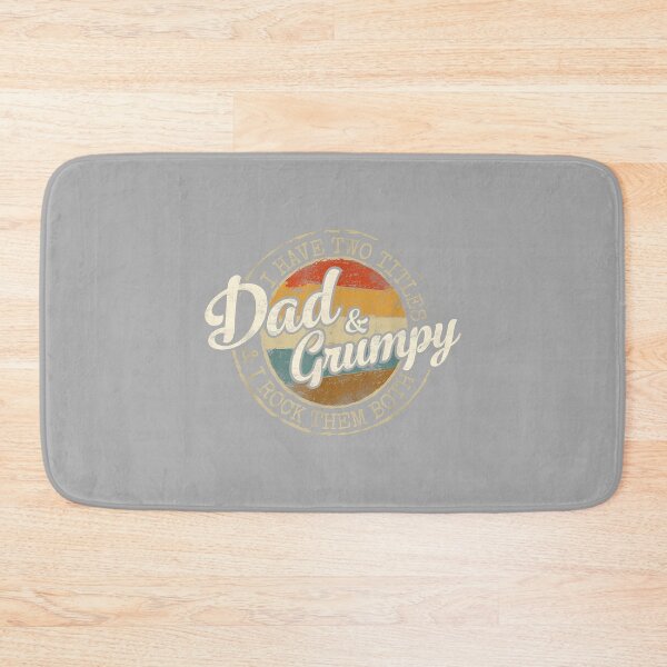 Item preview, I Have Two Titles Dad & Grumpy Vintage Stamp Fathers Day designed and sold by ArleneRowe.