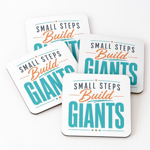 Item preview, Small Steps Build Big Dreams Motivational Success Quote designed and sold by the-dovlat.