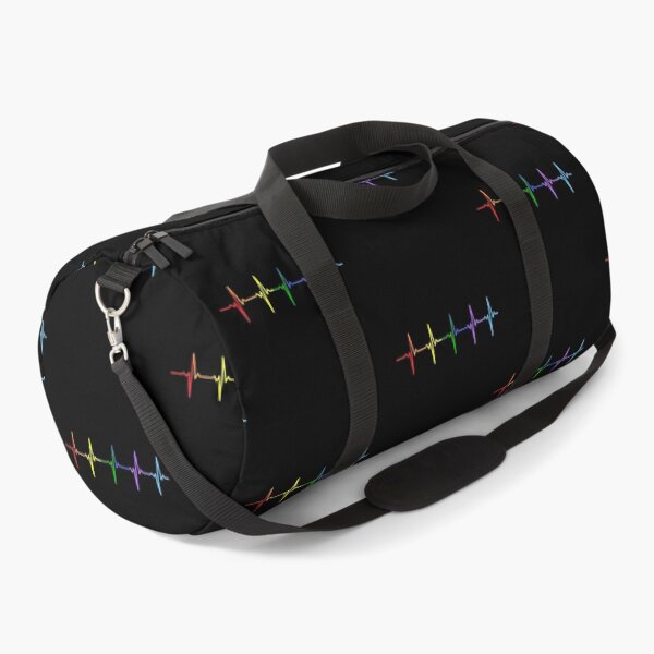 Item preview, Rainbow Heartbeat EKG Art designed and sold by GiaoCalonas.