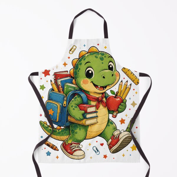 Item preview, Cute Dinosaur Back to School T-Shirt, Dino Student Gift, Kindergarten Graphic Tee, Preschool School Shirt, Kids Teacher Gift designed and sold by Velnoxar.
