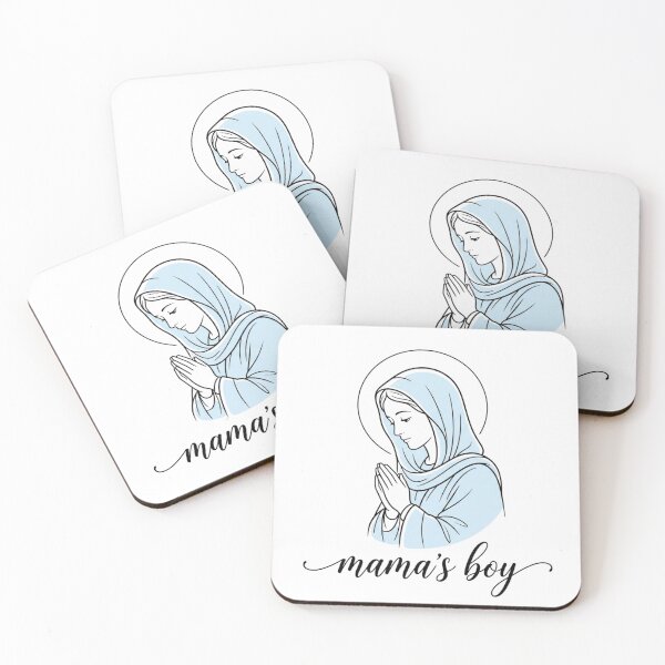 Item preview, Mama's Boy Virgin Mary Christian Aesthetic designed and sold by raedattia.