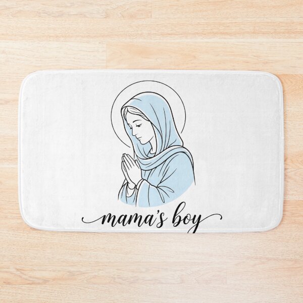 Item preview, Mama's Boy Virgin Mary Christian Aesthetic designed and sold by raedattia.