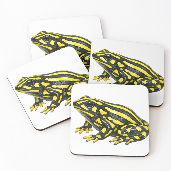 Item preview, Southern Corroboree Frog Watercolour Illustration designed and sold by Jaruart.