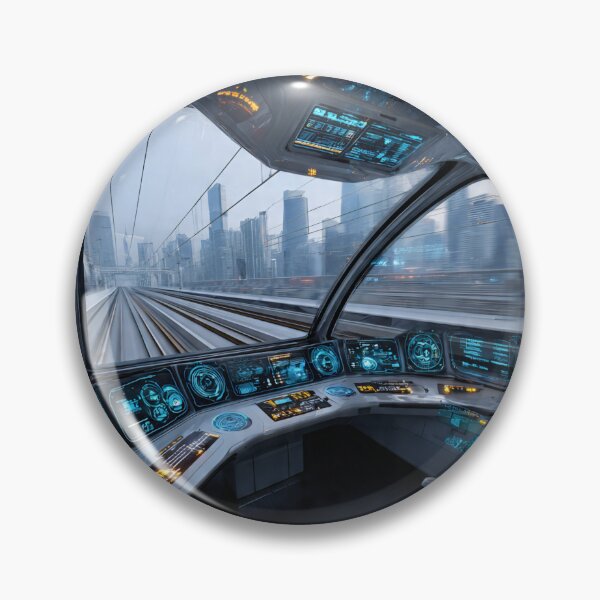 Item preview, Maglev Train Cockpit  designed and sold by AwesomeDigiShop.