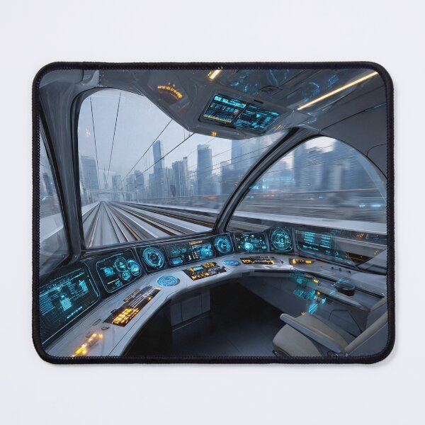 Item preview, Maglev Train Cockpit designed and sold by AwesomeDigiShop.