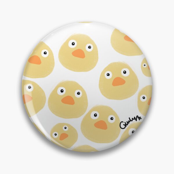 Item preview, Cute Kawaii Yellow Baby Chick Pattern designed and sold by giulyz.