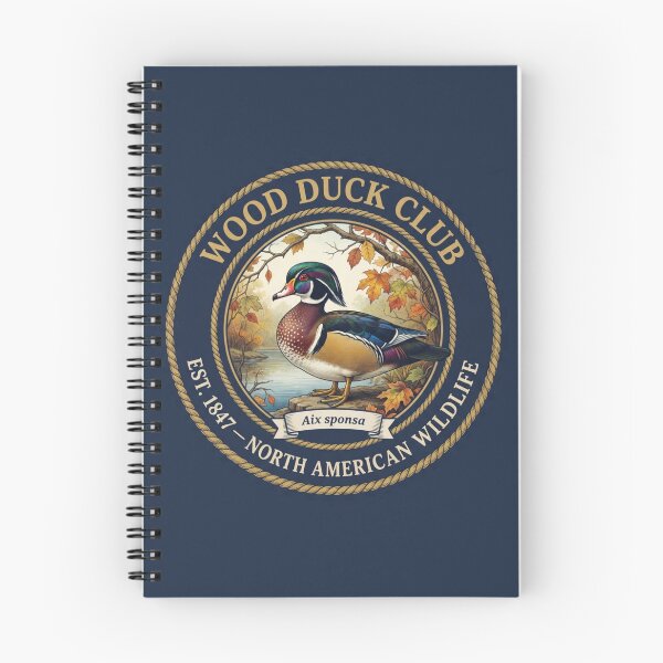 Item preview, Wood Duck Club Vintage Badge North American Wildlife designed and sold by CalmCapy Co.