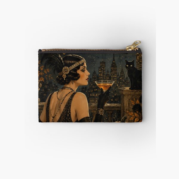 Item preview, Halloween Soirée – Art Deco Halloween from the Roaring Twenties designed and sold by GildedPagesCo.