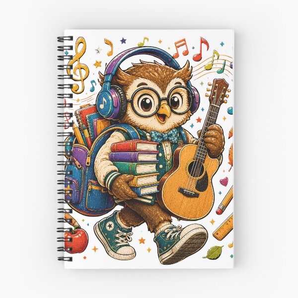 Item preview, Music Owl Back to School T-Shirt, Cute Music Teacher Gift, Owl Student Graphic Tee, School Music Lover Shirt, Classroom Apparel designed and sold by Velnoxar.