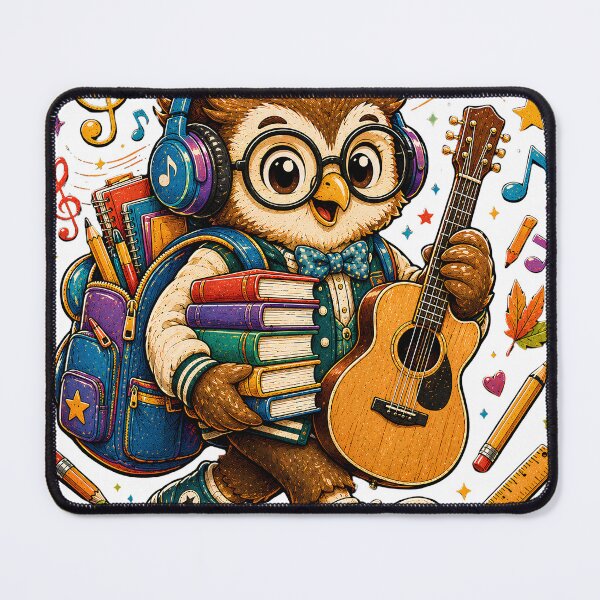 Item preview, Music Owl Back to School T-Shirt, Cute Music Teacher Gift, Owl Student Graphic Tee, School Music Lover Shirt, Classroom Apparel designed and sold by Velnoxar.