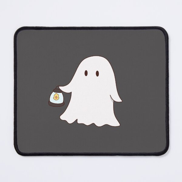 Item preview, Cute Ghost Holding Lantern Halloween Illustration designed and sold by Zmonz.