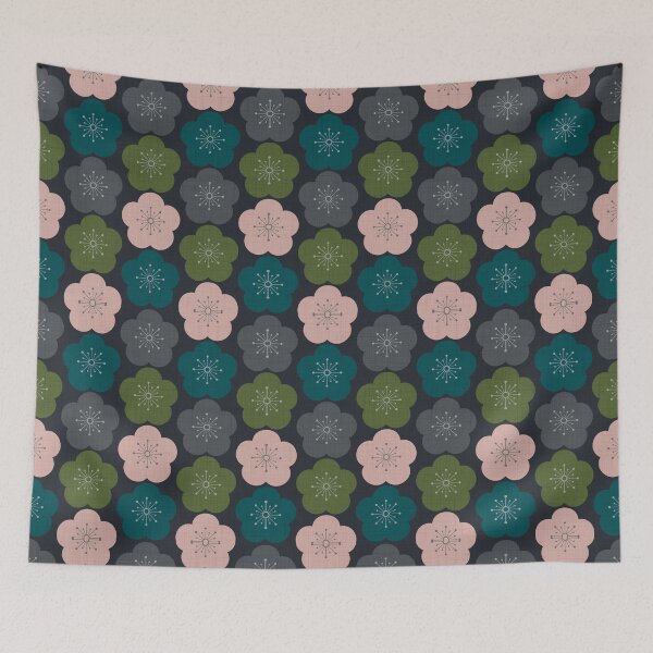 Item preview, IRODORI UME - Dark - Wa designed and sold by Ama Zuan.
