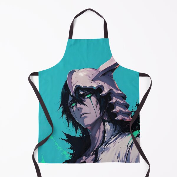Item preview, Ulquiorra | Horned Skull Mask Anime Warrior | Dark Fantasy Gothic Portrait | Emerald Eyes Manga Inspired Digital Art designed and sold by Dyan4.